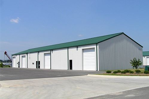 Steel Framed Garage
